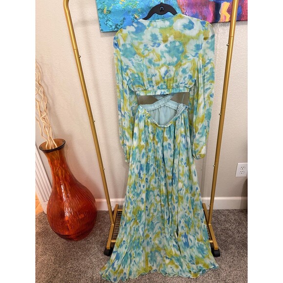 ASTR the Label Revery Floral Long Sleeve Maxi XS - Picture 6 of 10